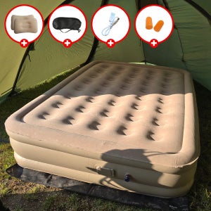 위드차차차 캠핑 에어매트 휴대용 야외 자충 매트 더블 40cm