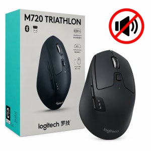 [무소음 버전] 로지텍 M720 triathlon 무선 블루투스 사무용 마우스 무소음 버전