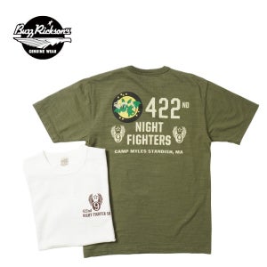 버즈릭슨 슬럽얍 반팔 티셔츠 BR79367 422nd Night Fighter