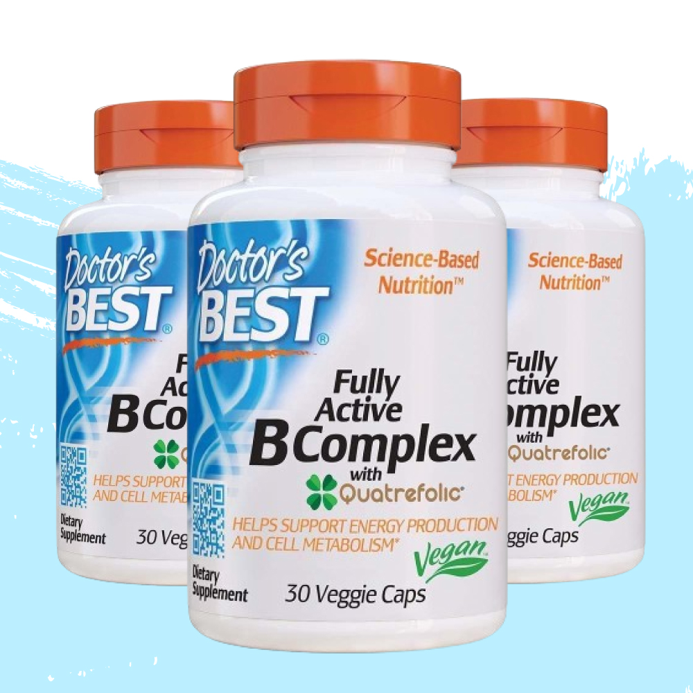닥터베스트 완전 활성 <b>비타민B 콤플렉스</b> Active <b>B</b> Complex 30캡슐 3팩