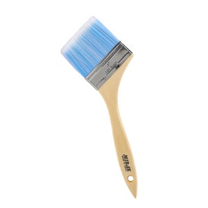 MIRAE 인조붓(아크릴·겸용붓 꺽기) 4인치5호 꺽기 나일론 블루