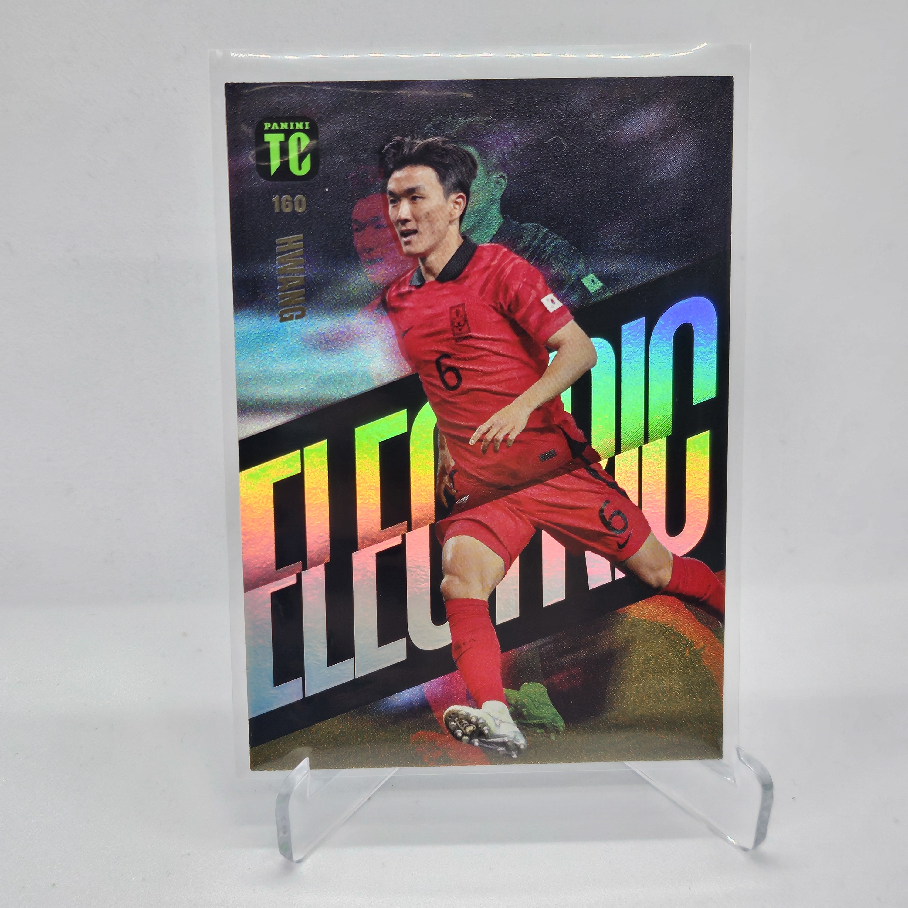 파니니 탑클래스 2024 황인범 대한민국 일렉트릭 홀로 카드 panini topclass 2024 코리아 에디션 축구 카드