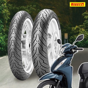 혼다 비전110 피렐리 엔젤 스쿠터 앞 뒤 타이어 광폭 1008014 1108014