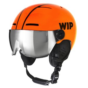 스위스 WIP X over VISOR 헬멧 형광주황 젯스키 포일링 카이트 요트 수상스포츠