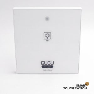 GUGU 구구 스마트 무선 스위치1구 리모콘 터치 스위치 원격 제어 앱전용