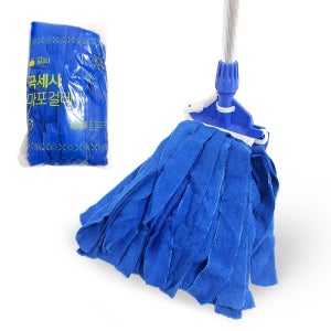 알루미늄 홀더마포대,극세사청색걸레세트