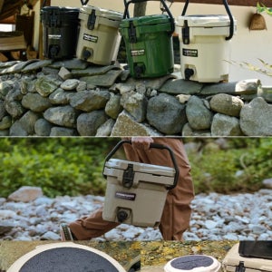 캠핑물통 아이스 워터저그 캠핑 수도꼭지 물탱크 9.5L