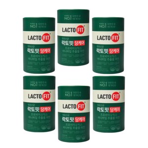 종근당건강 락토핏 당케어 (2g x 60포) 6통 (12개월분) 생유산균