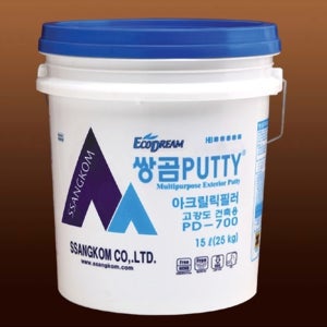 외부용 퍼티 수성 핸디 코트 아크릴릭필러 외벽 균열 보수 25kg
