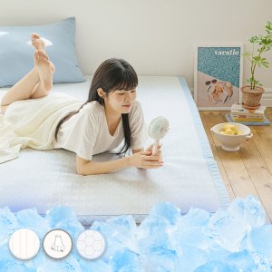 바자르 듀라아이스 3중직 냉감패드 메쉬 논슬립 여름 침대패드 SS