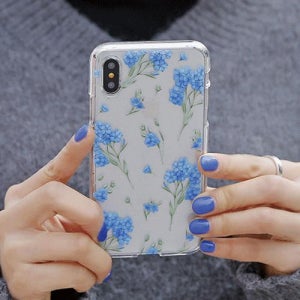 아마꽃 노트10 A51 수채화플라워 퀀텀3 젬폰 갤럭시 라벤더 5G X커버5 잼폰 케이스