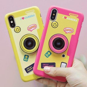 하드 갤럭시 3D곡면 퀀텀4 A23 A71 토이카메라 A51 핑거 그립 톡홀더 키링 케이스