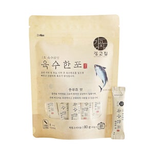 강고집 육수한포 풍부한 맛(참치) 80g 1봉 진한 가쓰오부시 참치액 시크릿 코인육수