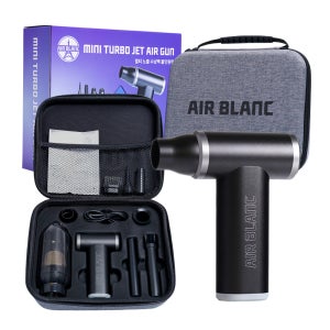 에어블랑 무선 미니 초강력 터보 캠핑 차량용 청소 에어건 8종노즐