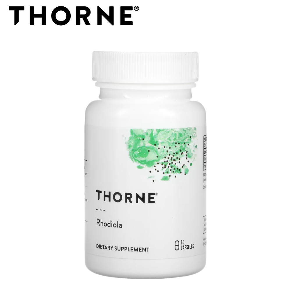 쏜리서치 Thorne 로디올라 <b>Rhodiola</b> 60캡슐 홍경천 추출물