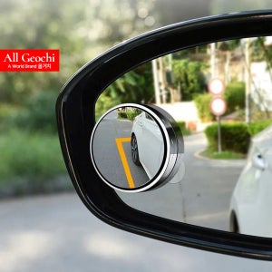 흡착식 사이드미러 3세대 보조거울 1세트 주차보조 사각지대 차선변경 사고방지 운전연습용품