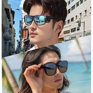 리코 안경위에 쓰는 선글라스 오버 글라스 스포츠 자전거 러닝 고글 편광 선글라스 보안경