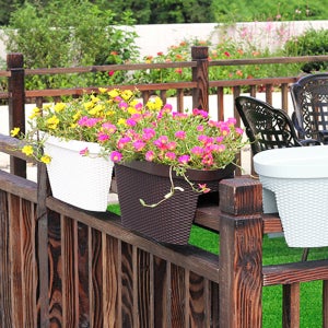 HK sell 타니 발코니 안장 화분 가드레일 화단걸이