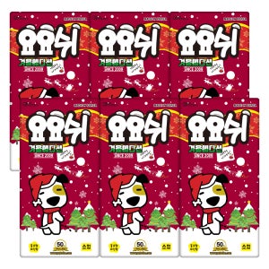 [네이버 ONLY] 요요쉬 강아지 배변패드 계절 시즌 에디션 소형, 50매입, 6개