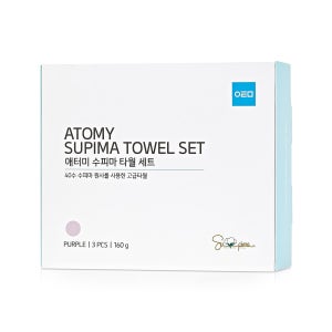 애터미 수피마 타월 세트 3개입