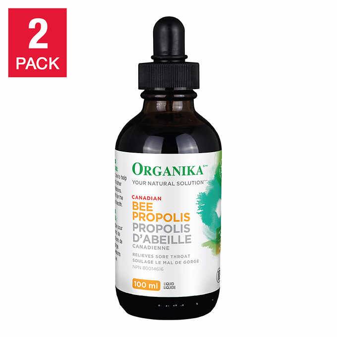 캐나다 <b>오가니카</b> 비 프로폴리스 액상 100ml x 2병