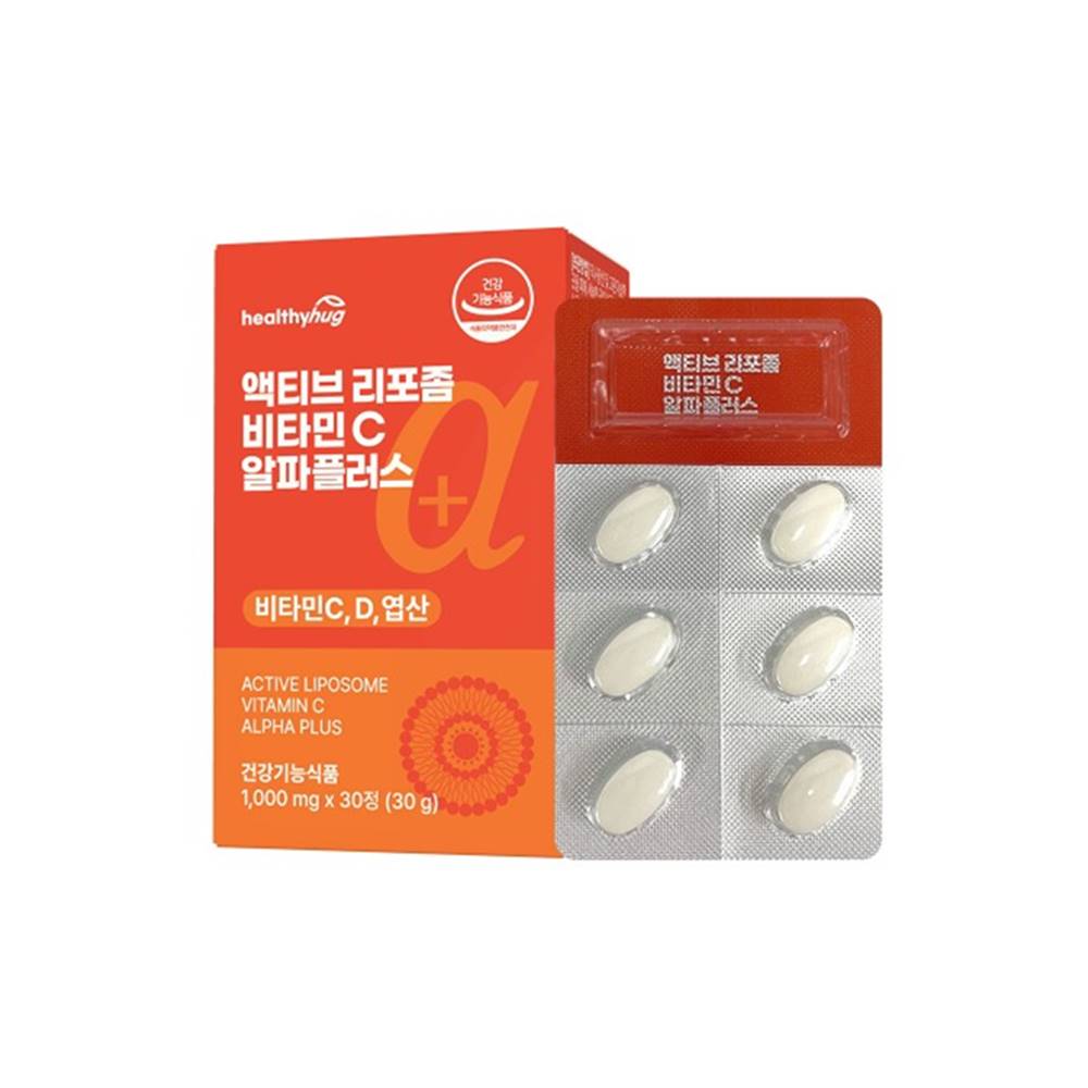 액티브 리포좀 <b>비타민C</b> 인지질코팅 <b>비타민</b>씨 고함량 30정
