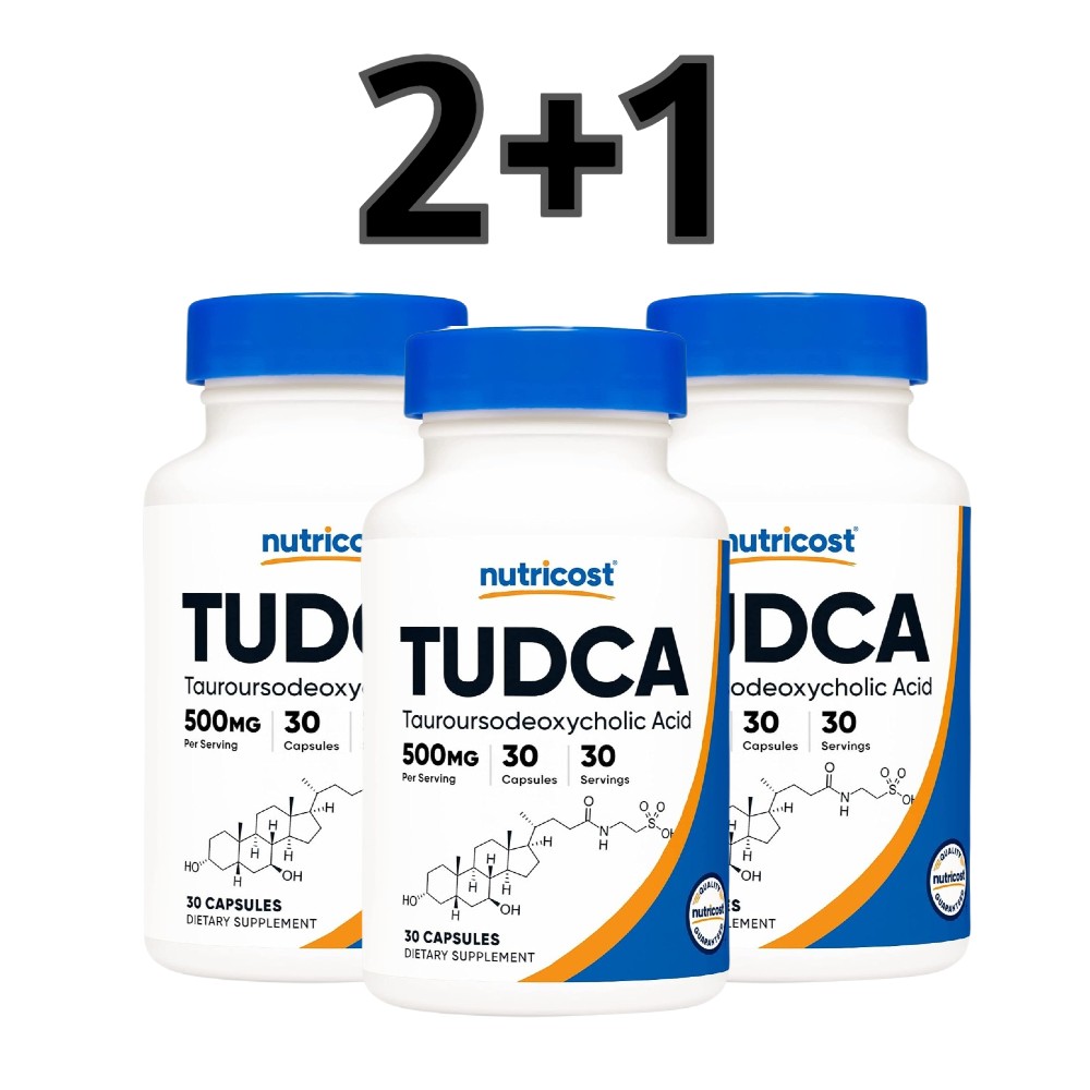 2+1 뉴트리코스트 투드카 TUDCA 500mg 30캡슐 3개
