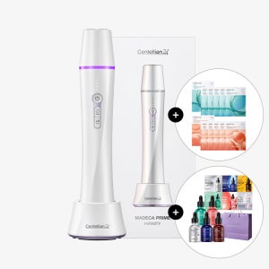 동국제약 센텔리안24 마데카 프라임 인피니티 화이트 1개+부스팅 앰플 30ml 5종+글로우 겔마스크 2박스(피디/히알)+샤쉐6종+쇼핑백/ 뷰티디바이스 홈케어기기