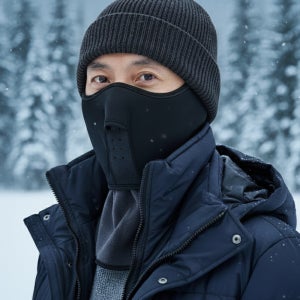 국산 목가림 방한마스크 SUN-005 겨울 오토바이 자전거 마스크 복면 운동 러닝 마스크