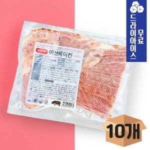 에쓰푸드 S 에쓰 베이컨 1kg (10개입) 슬라이스 베이컨 토핑재료 냉동