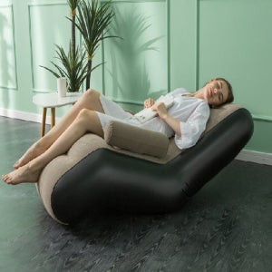 에어쇼파 1인용 원룸 캠핑 편안한 대형 거실 의자