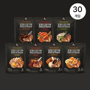 꼬기다 오븐구이 한입 닭가슴살 7종 (30개입)