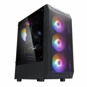 잘만 N3 FM 강화유리 블랙 (미들타워)