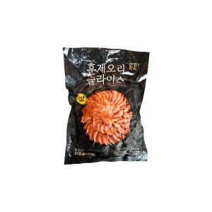 반찬단지 훈제오리 슬라이스 800g 10개입 1박스(냉동)