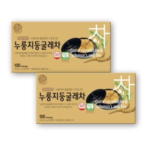 송원 우리차 누룽지 둥굴레차 100Tx2개