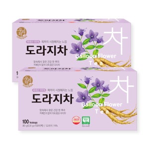송원 우리차 도라지차 100Tx2개 무카페인