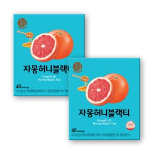 송원 우리차 자몽 허니 블랙티 40개입, 2개
