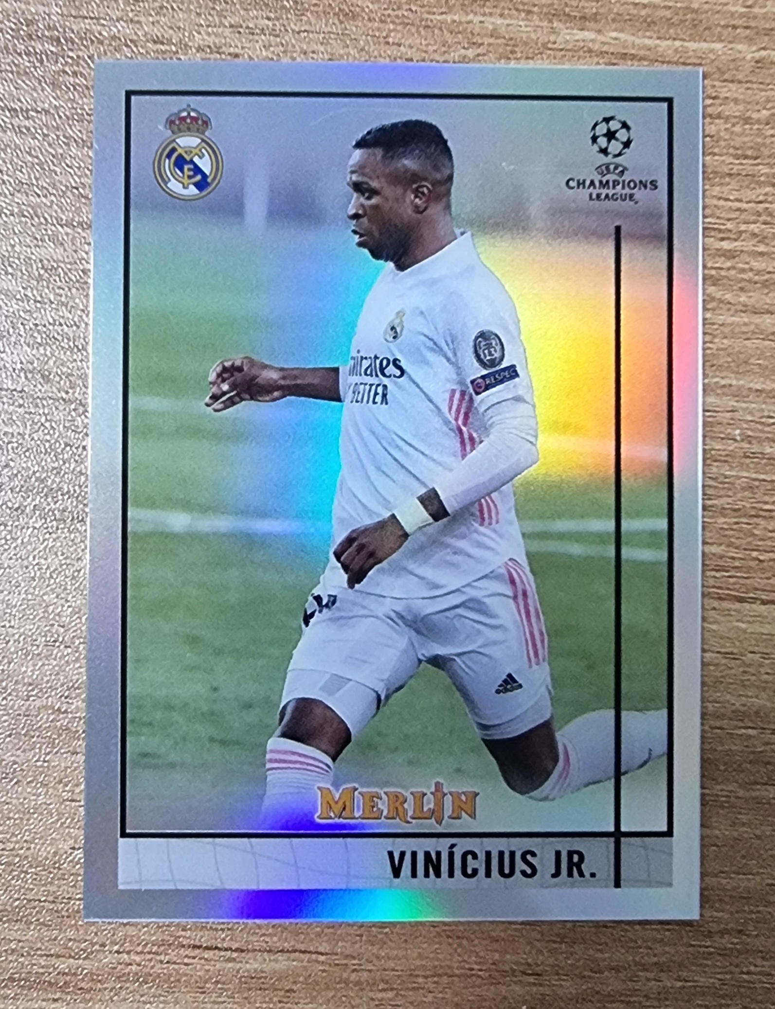 비니시우스 주니어 공장기스존재 상태설명필독2020-21 Topps UEFA Merlin Chrome Refractor Vinicius Jr No-79 축구카드