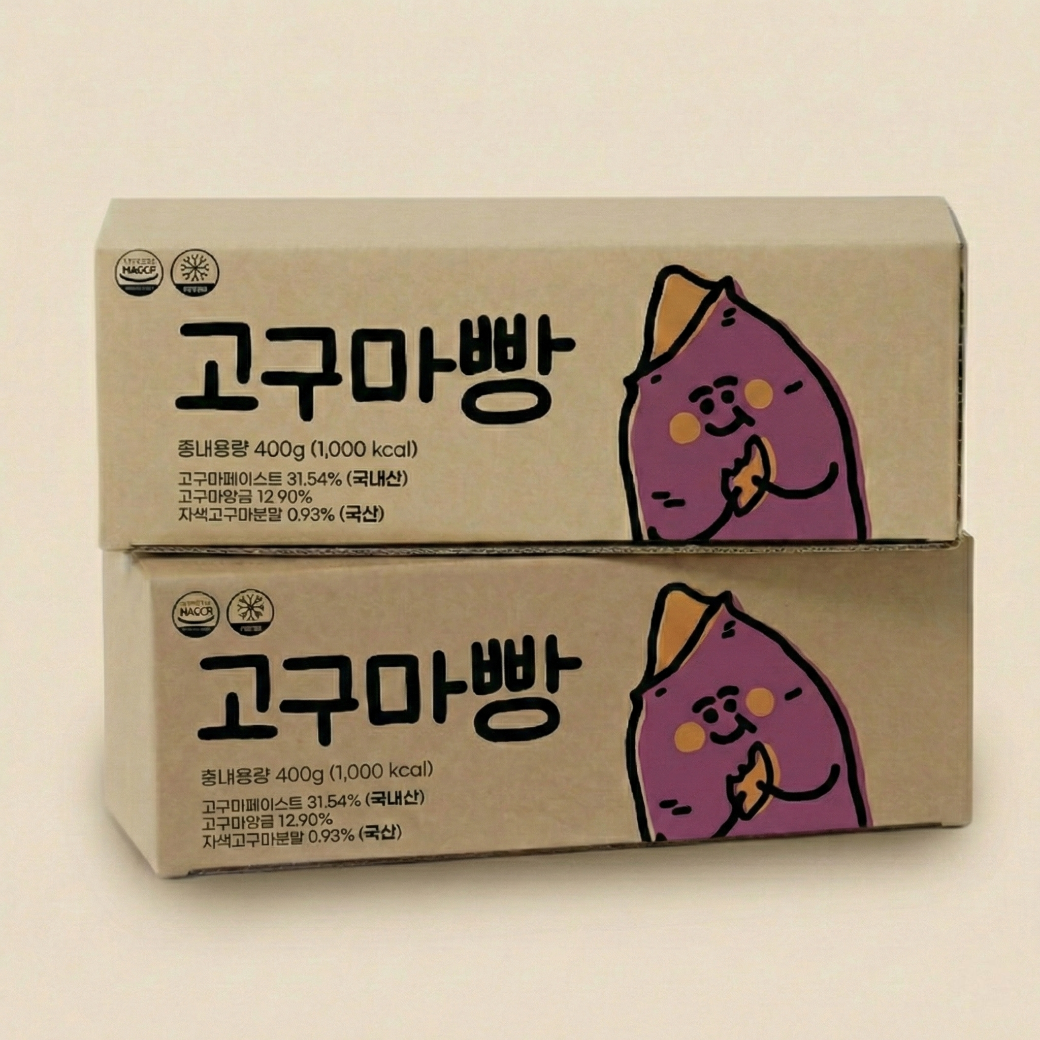 감자밭 고구마빵 성분 분석