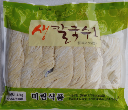 미림 생칼국수 1.4kg 10개입 1박스 업소용 (실온)