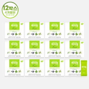 하이생 Fresh 30포 12박스 국내산 발효현미 효소 유산균 곡물발효 소화건강 관리
