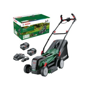 보쉬 UniversalRotak 2x18V-37-550 충전 잔디깍기 4Ah 세트 잔디깎이