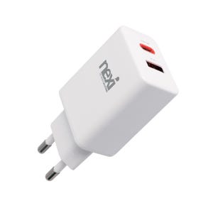 [NEXI] 넥시 25W USB PD-PPS 듀얼 초고속 충전기 NX-UFC25W NX1241