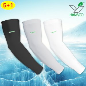 한우 쿨토시프로 5+1 고탄력 초경량 자외선차단 골프 스포츠 아이스원단