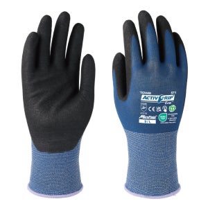 토와 TOWA 엑티브그립 에코 571 니트릴 이중 코팅 친환경 나일론 멀티장갑