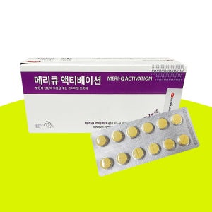 [케어사이드] 메리큐 액티베이션 60정 두뇌영양공급 치매예방 스트레이 우울증 개선