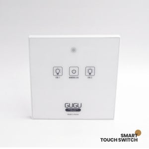 GUGU 구구 스마트 무선 스위치 2구 리모콘 터치 스위치 원격 제어 앱전용