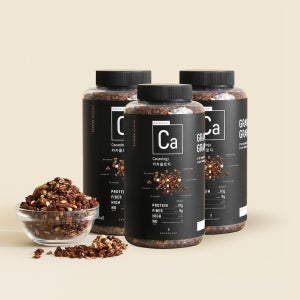 [Gr 프리미엄 그래놀라] 그라놀로지 카카올로지 440g, 3개