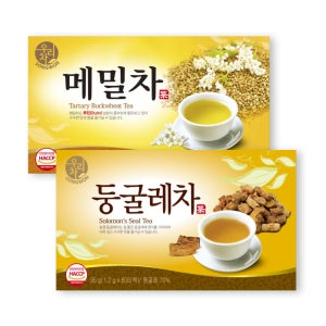 송원 우리차 둥굴레차 80T+메밀차 80T