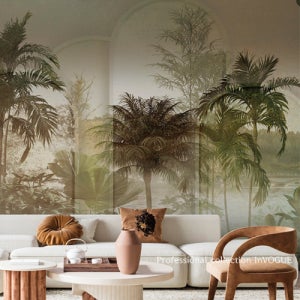 파니스콜라 뮤럴 보태니컬 자연풍경 수입벽지